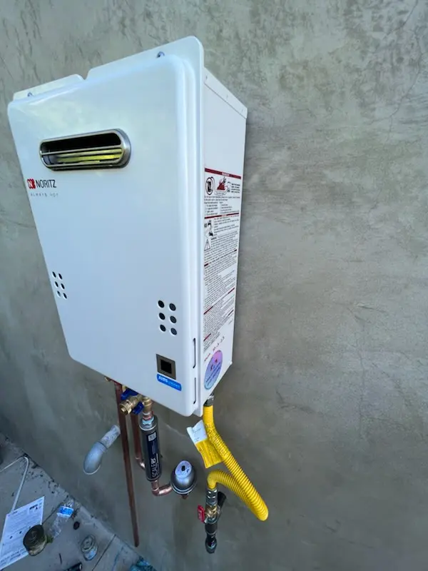 Tankless water heater installation for East Trenton homes
